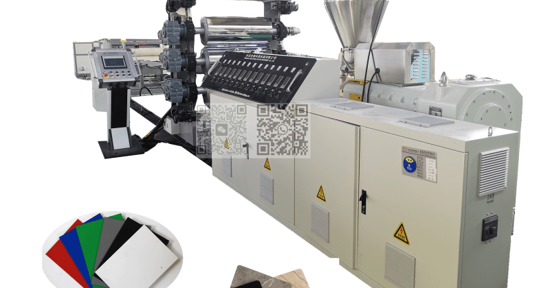 PVC sheet extrusion machine